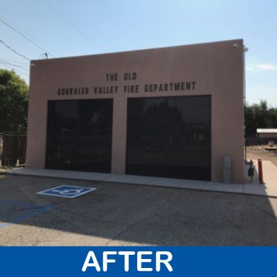 Old Corrales Valley Fire Station Re-purposed